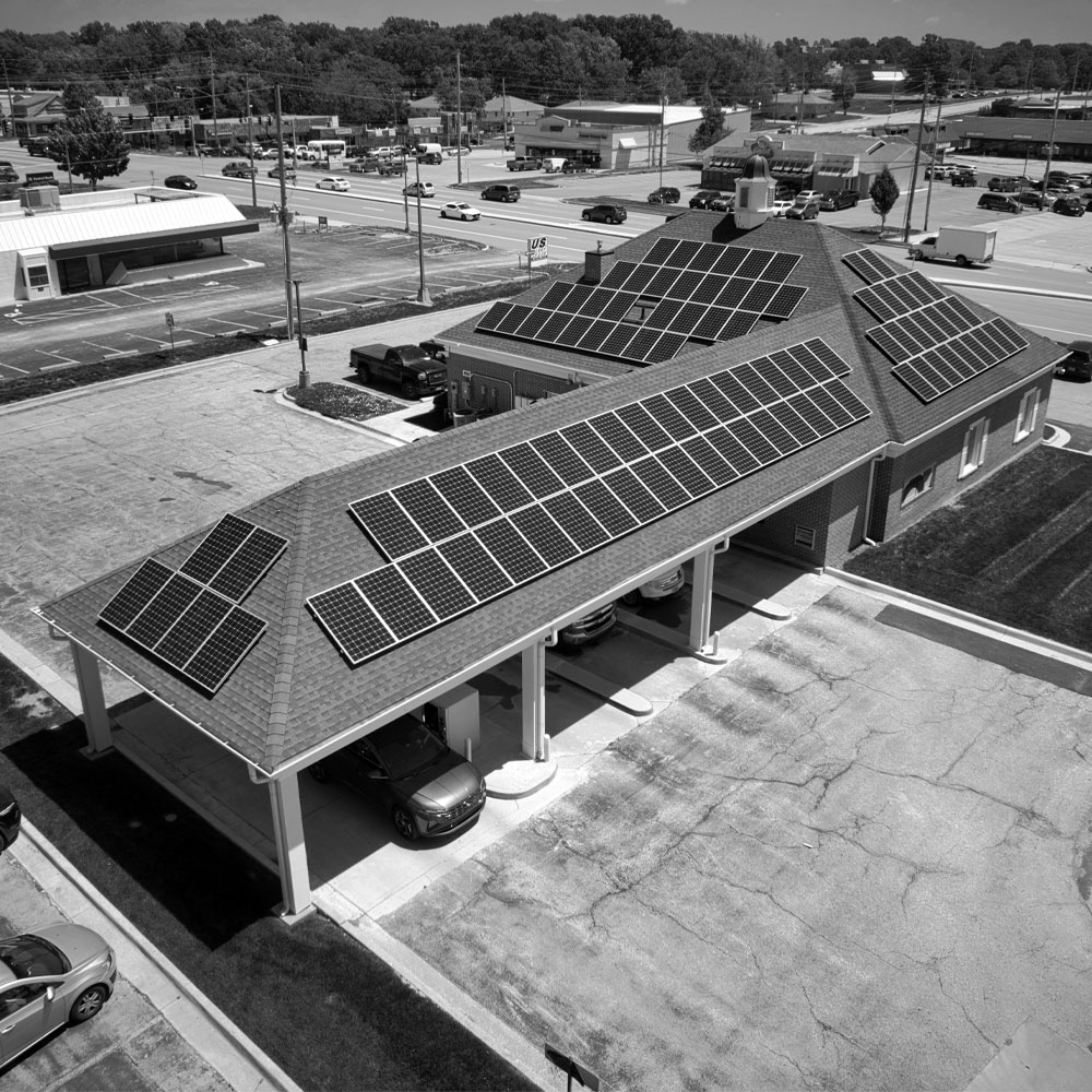 commercial solar installation